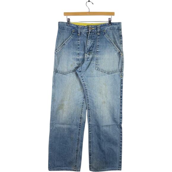 Vintage CLH Straight Leg Denim Jeans 34x34 - Picture 1 of 7